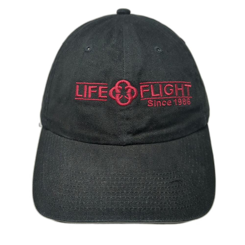 Kati Baseball Cap Black One Size Life Flight Saint Alphonsus Boise Idaho Hat